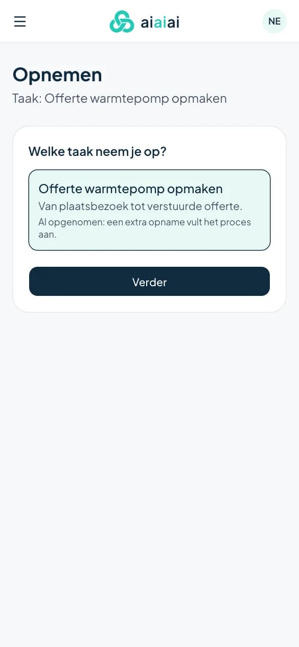 Opnemen op computer of gsm
